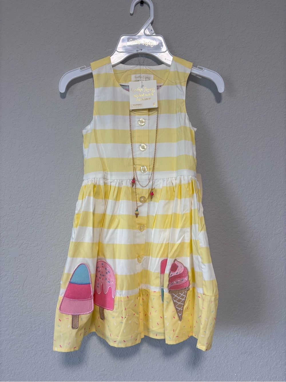 Cynthia Rowley Girls Ice Cream Summer Dress